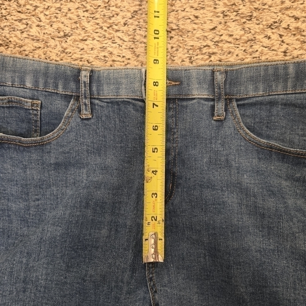 NY&C Size 16 Mid-Rise Super Skinny Jeans Medium Wash - Picture 8 of 14